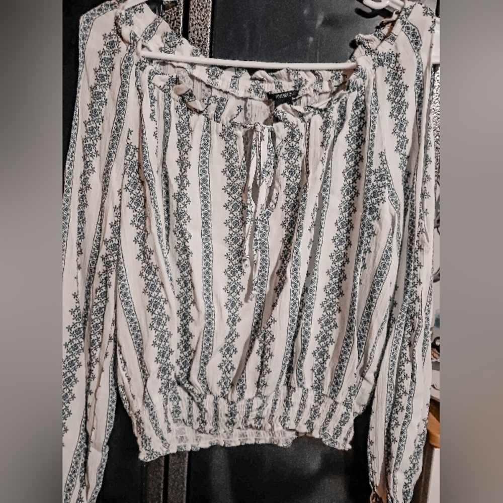 Forever 21 Cold Shoulder Blouse